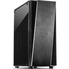 Inter-Tech T-11 TELEVEN Tower ATX - Stylish Black Design without Power Supply - Perfect for Your Build!